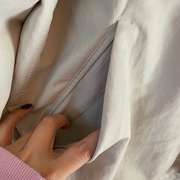 Lululemon Men's Twill Utility Jacket Beige Size 2XL - Picture 4 of 14